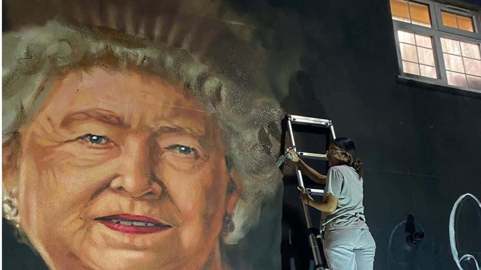 Mural of Queen Elizabeth (Jignesh Patel/Handout)
