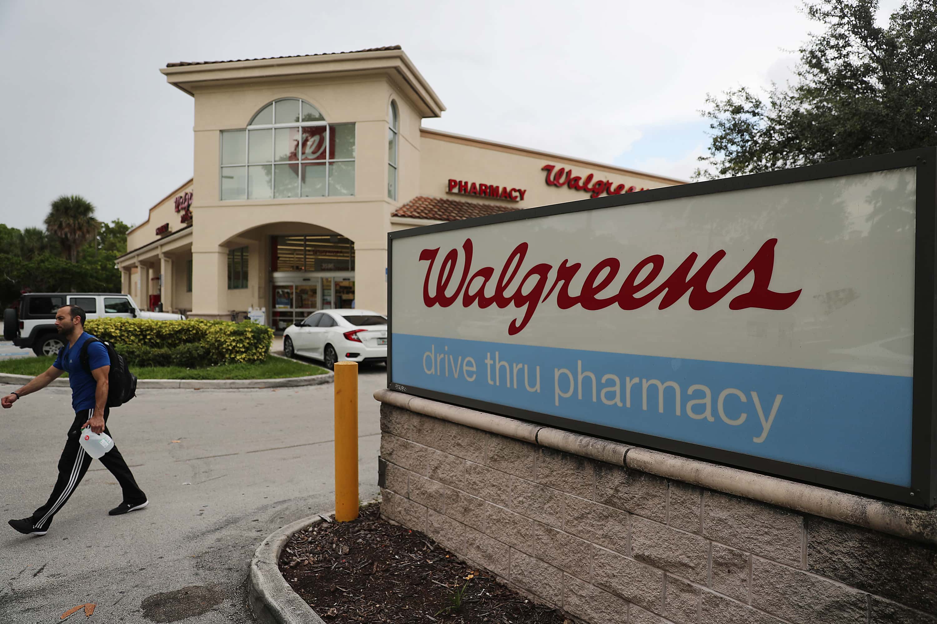 A Walgreens store is seen on August 07, 2019 in Miami, Florida. Walgreens announced plans to close 200 of its approximately 9,560 American stores.
