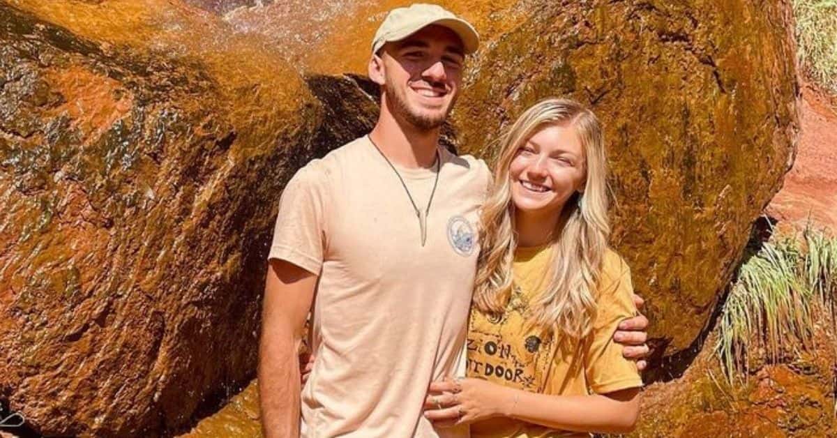 Gabby Petito was engaged to Brian Laundrie (L) (Instagram/Brian Laundrie)