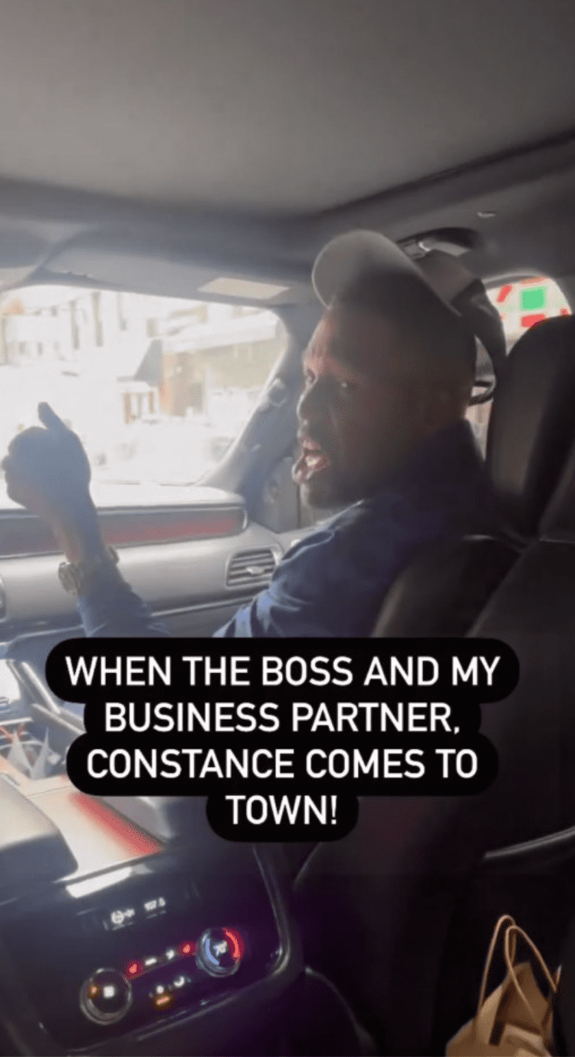 'GMA' Michael Strahan could be seen singing at the top of his lungs in a bizarre new clip (@michaelstrahan/Instagram)