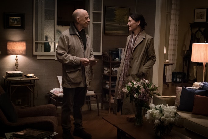 Emily Alpha is paid a visit by a guest who manages to extract the truth from her. (STARZ)