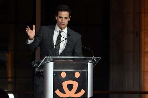 Rob Marciano speaks onstage during Best Friends Animal Society’s Benefit to Save Them All at Gustavino's on April 02, 2019 in New York City.