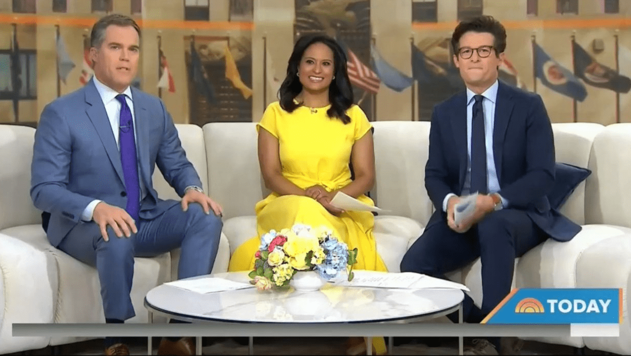 'Today' show host starring Peter Alexander, Kristen Welker, and Jacob Soboroff filled in after Carson Daly took a day off after an emotional week (NBC)