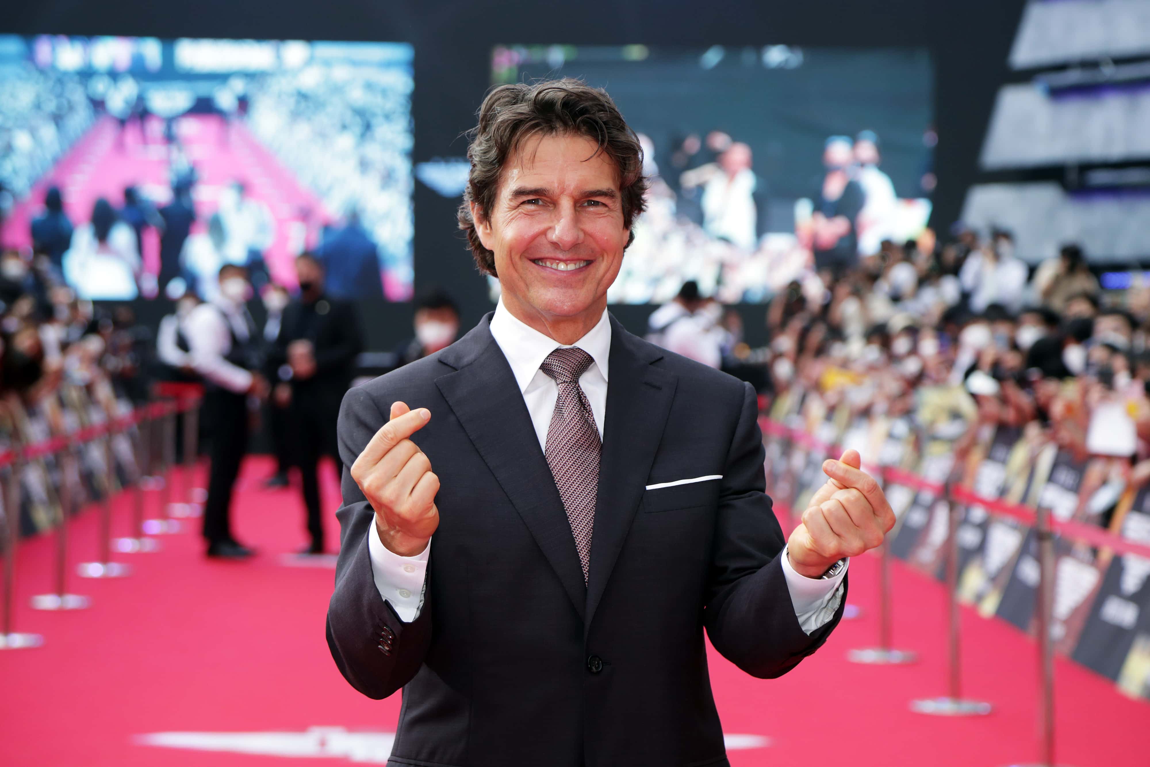 Tom Cruise attends the Korea Red Carpet for