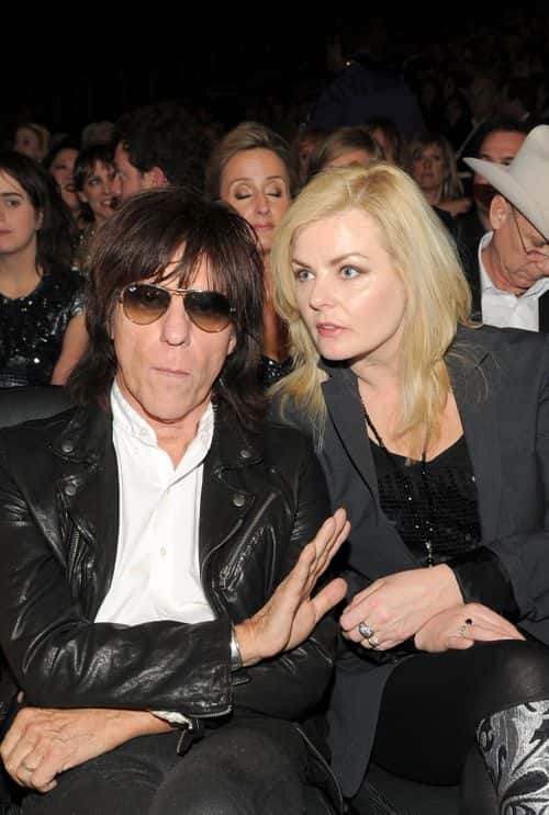 Musician Jeff  Beck and Sandra Cash attend The 53rd Annual GRAMMY Awards held at Staples Center on February 13, 2011 in Los Angeles, California.