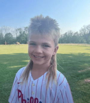 Rory Ehrlich, from Montgomery County, was competing in the children's division (CBSphiladelphia/Youtube)