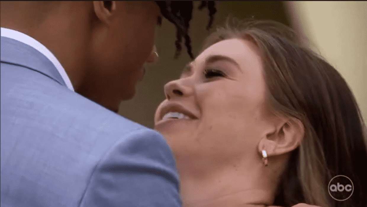 Nate and Gabby in 'The Bachelorette' 2022 (ABC)