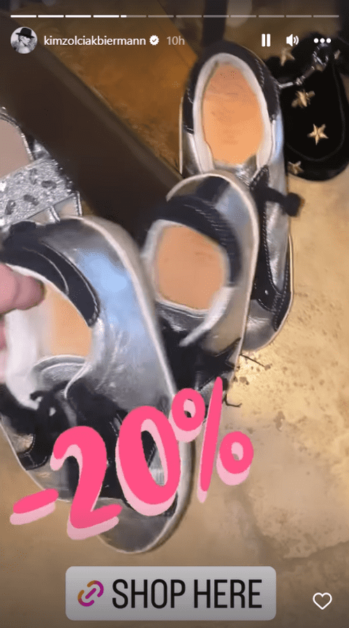 'RHOA'’ star Kim Zolciak-Biermann slashed the price of shoes amid financial crisis rumor (Instagram/@kimzolciakbiermann)