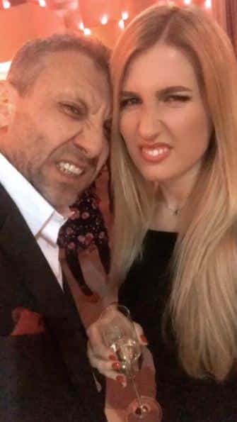 Alena Rapoport denies the claims of breakup of the couple and suicide (@Dan Rapoport/Facebook)