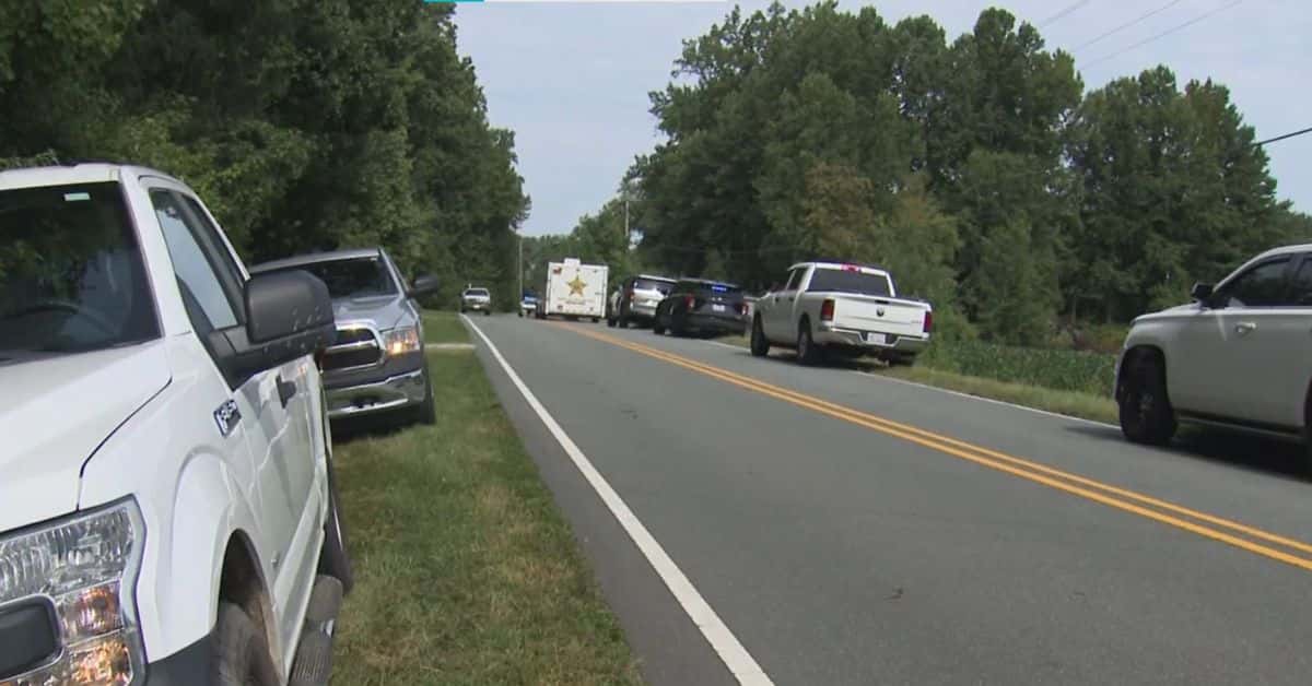 Police were searching for a gun which Wood threw 