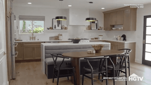 Cindy Crawford's renovation for personal trainer Sarah Hagaman in 'Celebrity IOU' Season 4 Part 2 (HGTV)