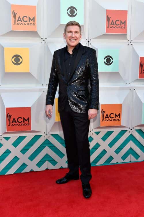 TV personality Todd Chrisley attends the 51st Academy of Country Music Awards at MGM Grand Garden Arena on April 3, 2016 in Las Vegas, Nevada.