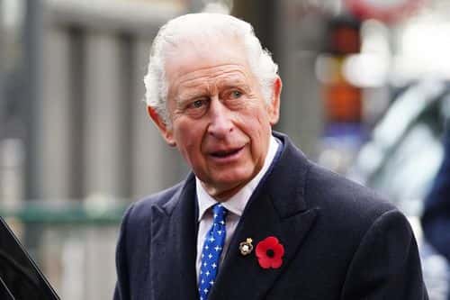 Prince Charles, Prince of Wales visits Glasgow Central Station to view two alternative fuel, green trains as part of Network Rail's