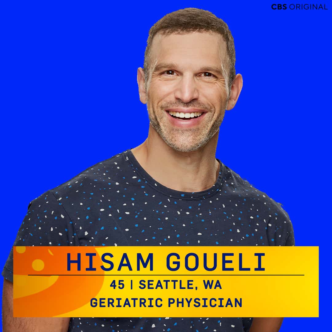 Hisam Goueli  on 'Big Brother' Season 25 (@CBSBigBrother/Twitter)