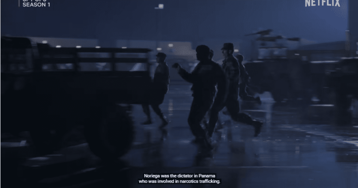 Despite their relationship having greatly improved, Panama has refused to let the United States establish a military facility there to fight drug trafficking within its borders (YouTube/Netflix)