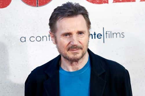 Actor Liam Neeson attends 'Venganza Bajo Cero' photocall at the Villamagna Hotel on July 16, 2019 in Madrid, Spain.