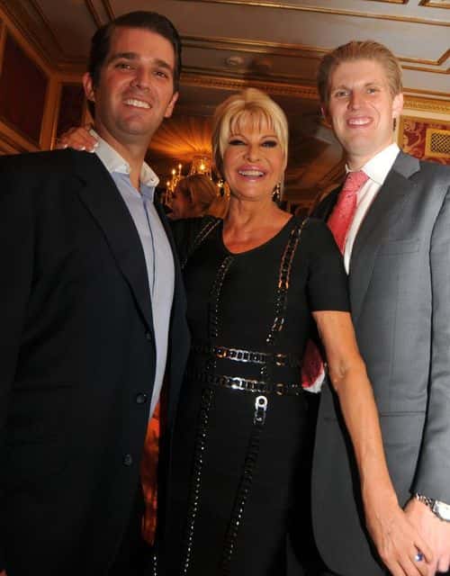 Donald Trump Jr. and Eric Trump spent most of their teenage years at the NYC home. (Tim Boxer/Getty)