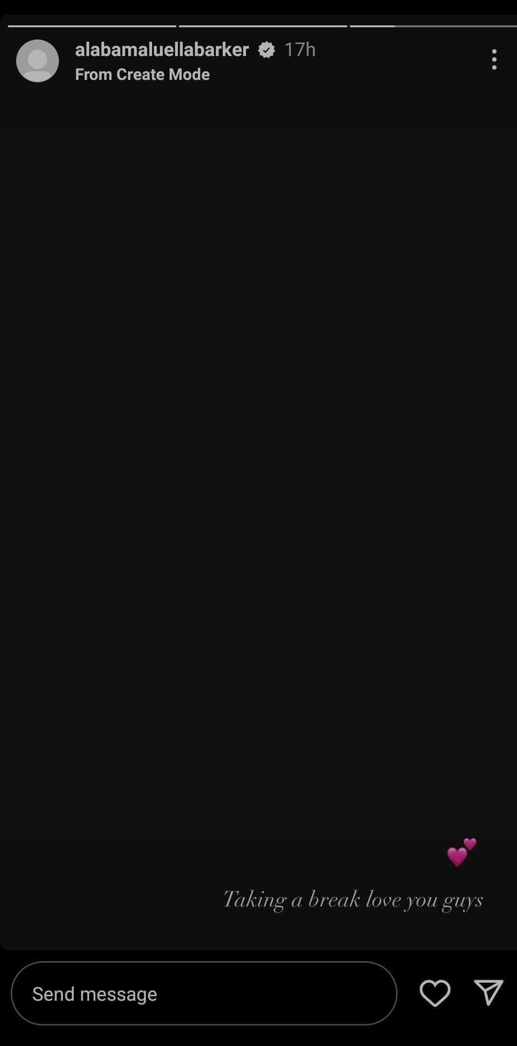 Alabama Barker cites reason for why she is making her social media private (Instagram/@alabamaluellabarker)