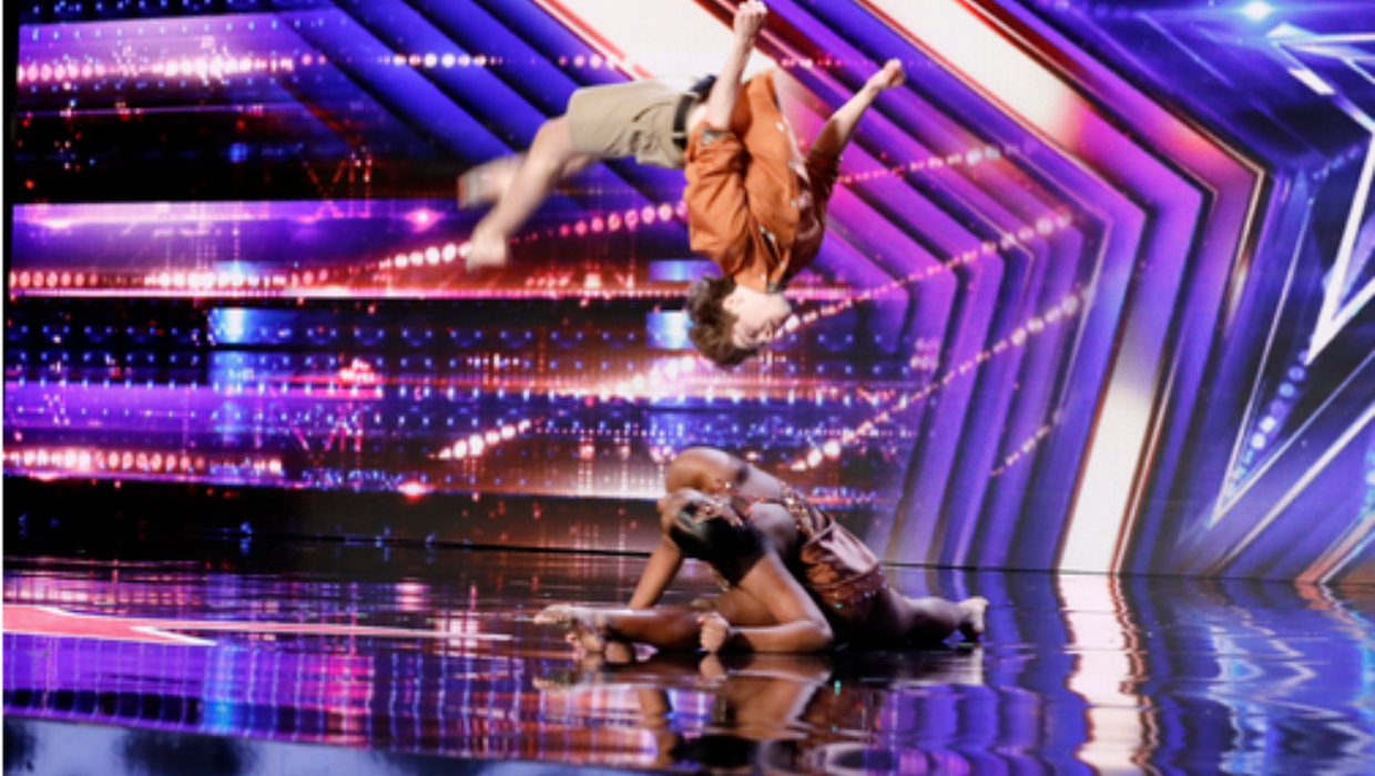 Ciara Hines & Trey Rich in 'AGT' Season 17 (Photo by: Trae Patton/NBC)