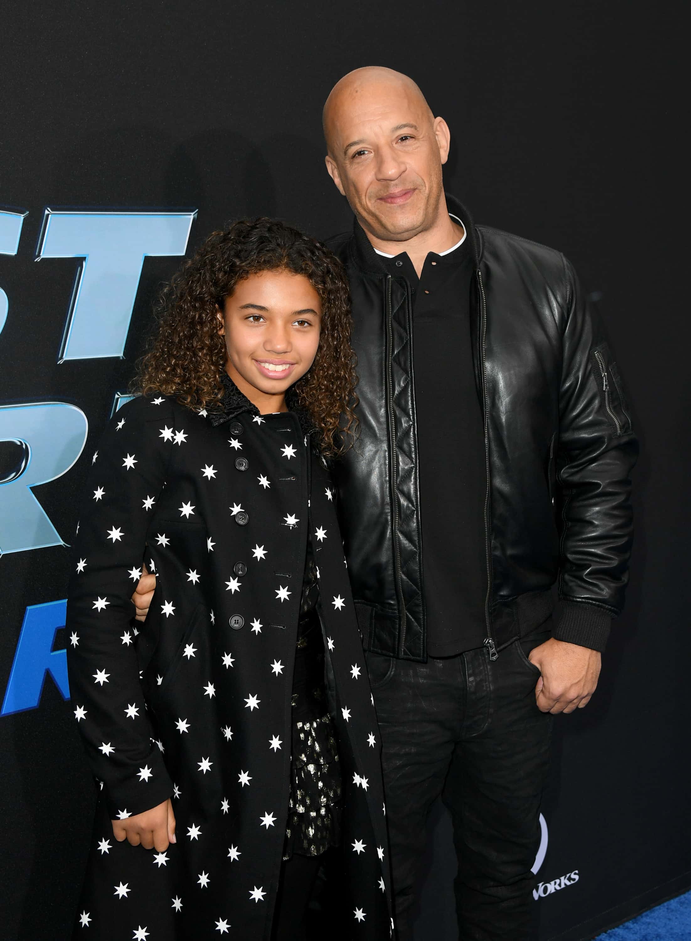 UNIVERSAL CITY, CALIFORNIA - DECEMBER 07: Similce Diesel (L) and Vin Diesel arrive at the premiere of Netflix's 