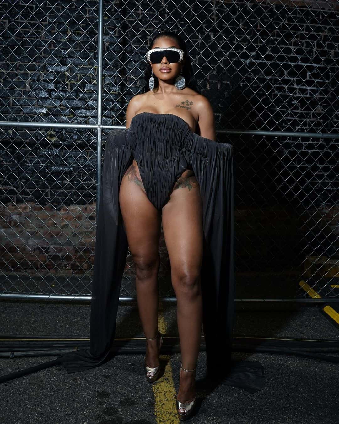 Yung Miami's bodysuit was not for VMAs (Instagram/@marnixmarni)