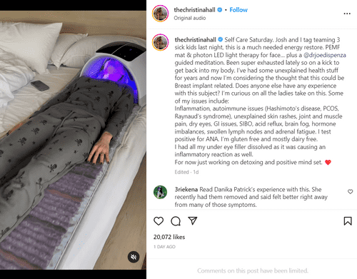 'Flip or Flop' star Christina Hall's Instagram post (Instagram/@thechristinahall)