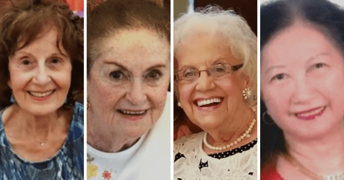 (L-R) Ann Conklin, Diane Delahunty, Marilyn Bixler, and Lu Thi Harris were among serial killer Billy Chemirmir's alleged victims (CBS News Screengrab)