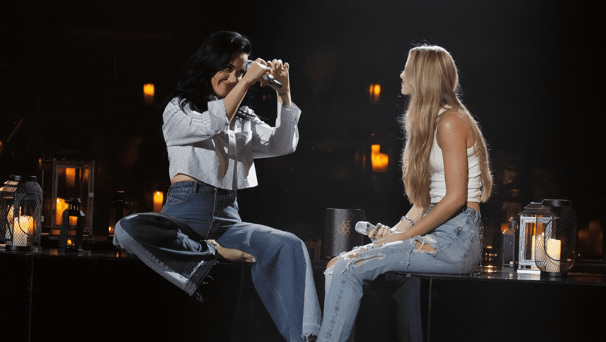 Katy Perry and Haven Madison in 'American Idol' Season 21 (ABC)