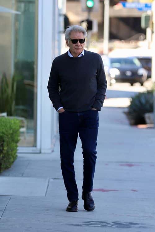 Harrison Ford takes stroll in West Hollywood (Backgrid)