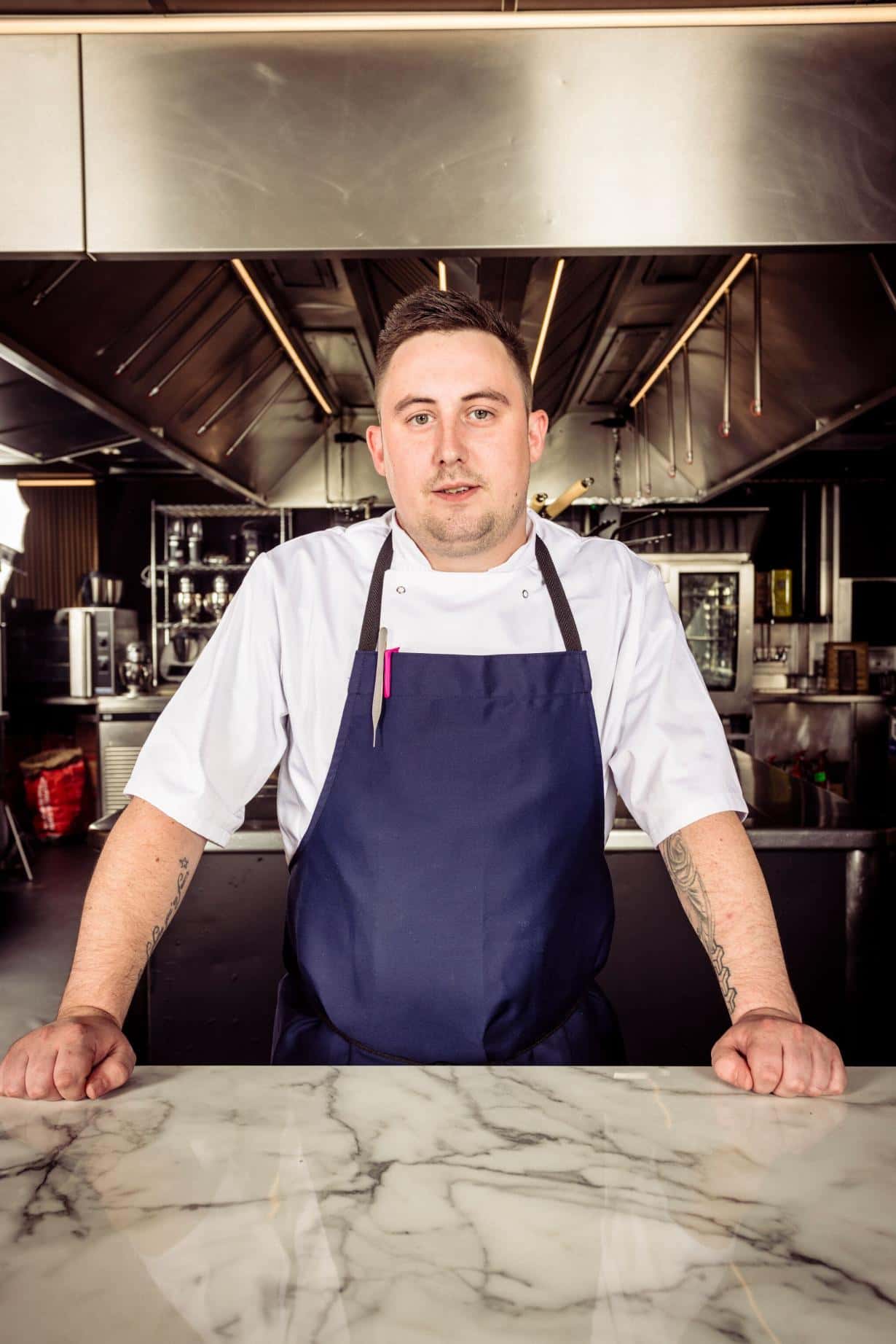 Jordan Brady, on  Netflix's 'Five Star Chef' Season 1 (Channel 4/Website) 