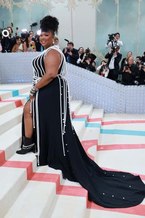 Lizzo attends The 2023 Met Gala Celebrating 