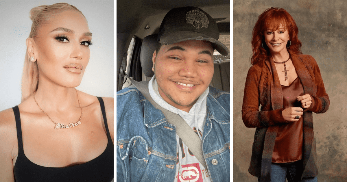 Gwen Stefani, Jackson Snelling, and Reba McEntire (Instagram/gwenstefani/snellingjackson/reba)