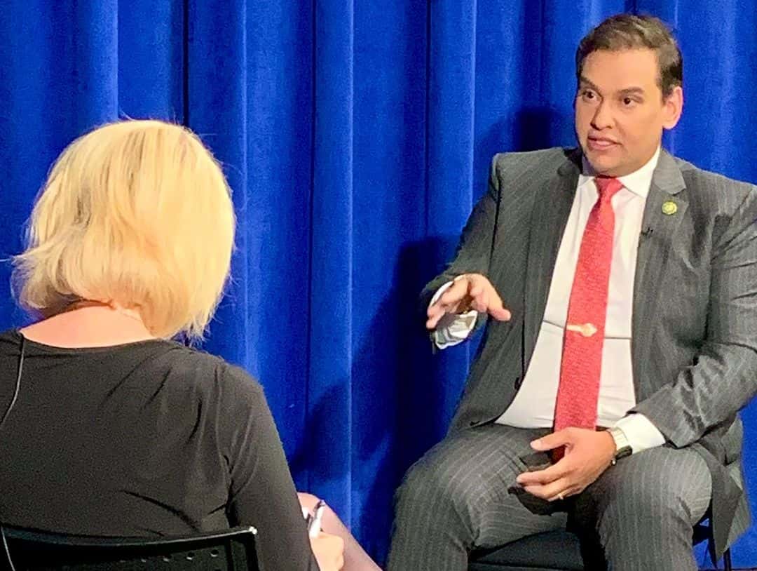 Santos has claimed all allegations against him are baseless and untrue. (Instagram/@rep.georgesantos) 