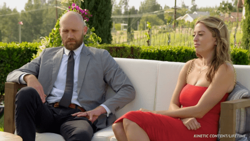 Mitch and Krysten in 'Married at First Sight' Season 15 (Lifetime)