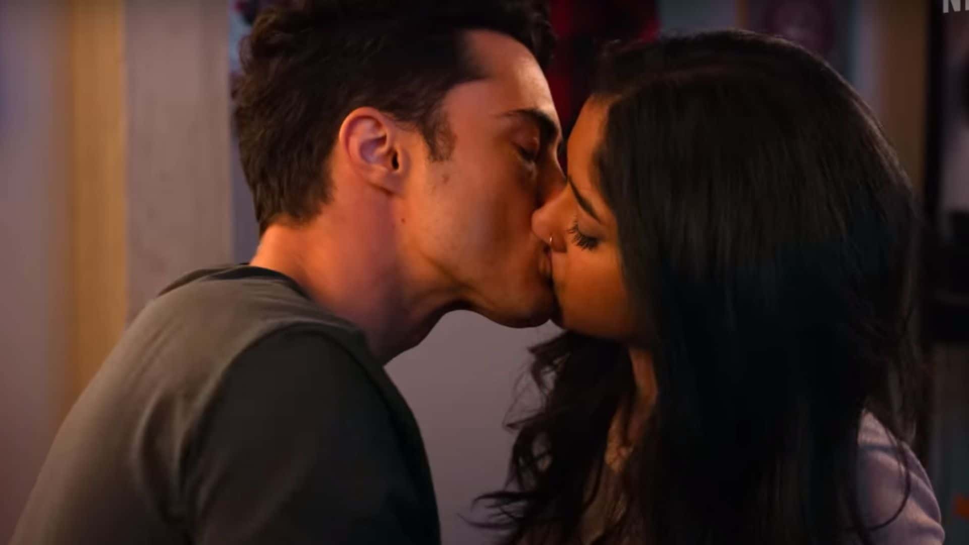 NHIE S3 Devi and Paxton Kiss Still
