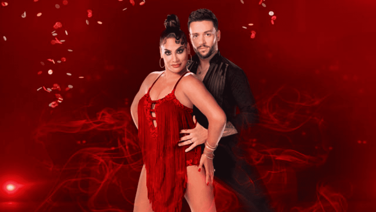 Pooja Mehta Himovich and Kristiajan Burazer in 'Dancing Queens' (bravotv)