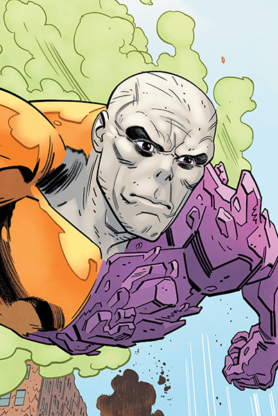 Metamorpho, aka Element Man, a heroic member of 'The Outsiders' and 'The Terrifics' (Source: DC Universe)