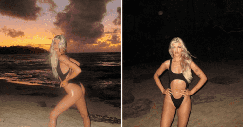 Sami Sheen, 18, looks stunning in a black bikini, vacationing at Honolulu, Hawaii (instagram/@samisheen)
