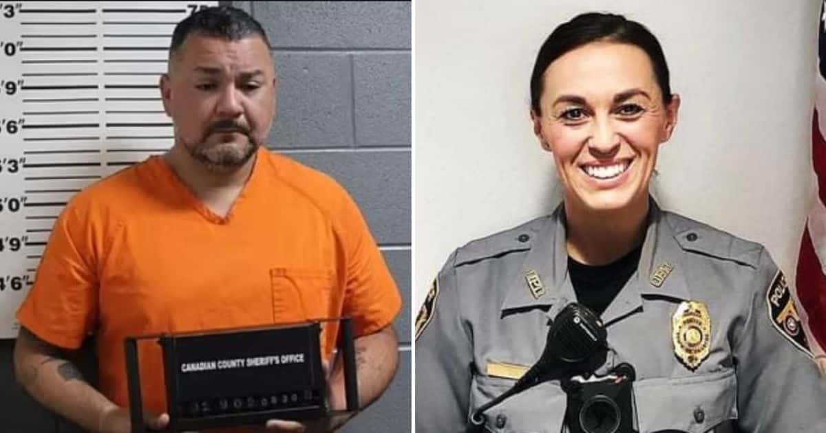Jordan began working for Cleveland County Police three months after husband and fellow cop Vaughn (Cleveland County Sheriff's Department, Okarche Police Department/Facebook)