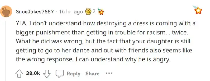 Reddit comment (Reddit)