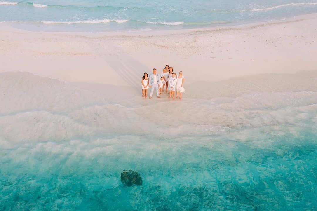 Jamie took a bird's eye shot of their island and posted the same on his Instagram (jamieoliver/Instagram)