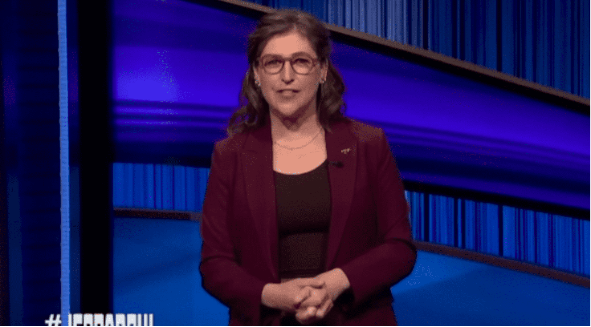 Mayim Bialik has also been slammed for her poor hosting skills lately by the fans (ABC)