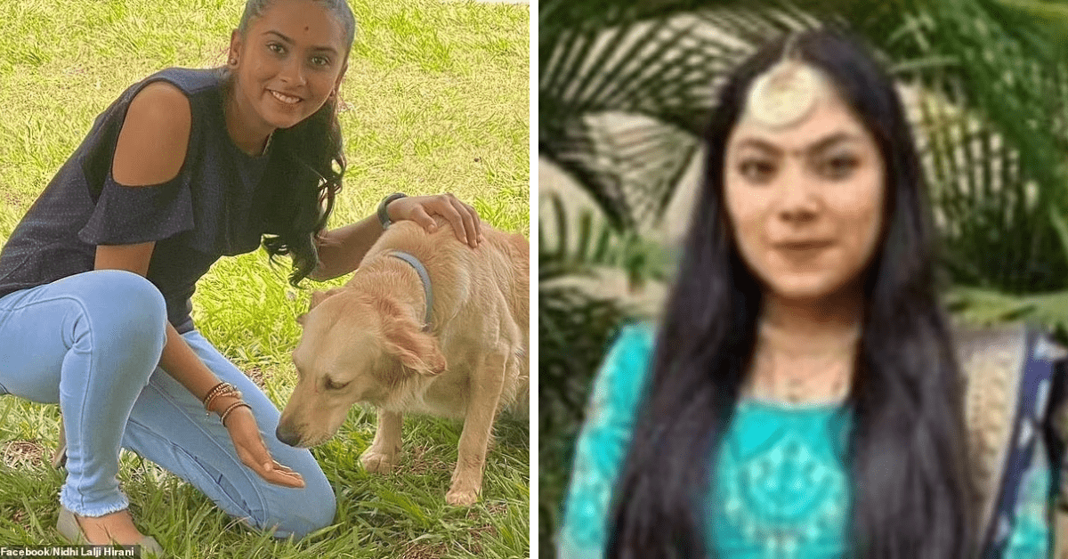 Nidhi Lalji Hirani (left) and Ruxmi Premji Vaghjihani (right) (Nidhi Lalji Hirani/Facebook)