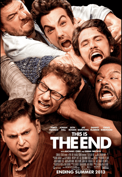 The official poster of the movie 'This Is The End' released in 2013 (Imdb)