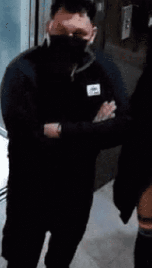 Bryant Rivera at a hotel before the murder of  Angela Carolina Acosta Flores (US Attorney's Office)