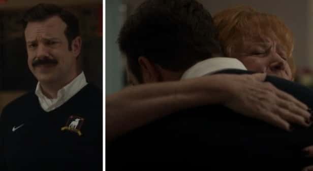 Ted Lasso and Dottie Lasso in 'Ted Lasso' Season 3 Episode 11 (Apple TV+)