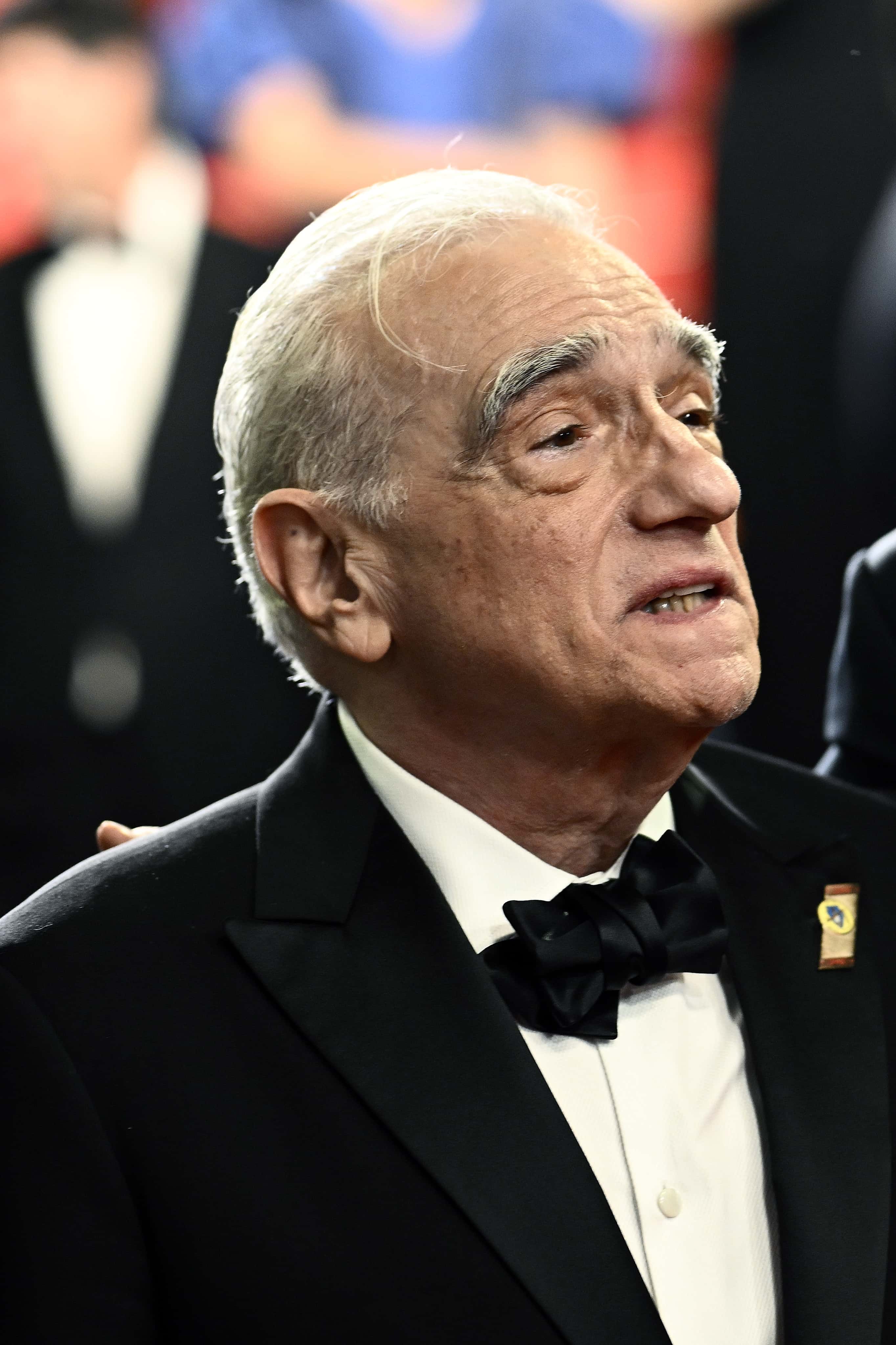 Director Martin Scorsese departs the 