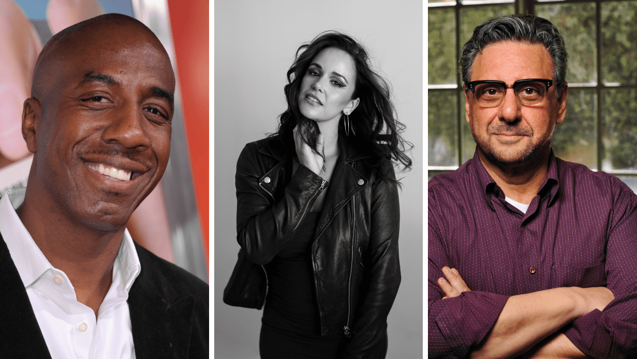 (L-R)  J. B. Smoove,  Melissa Fumero, and  J. B. Smoove (IMDb)