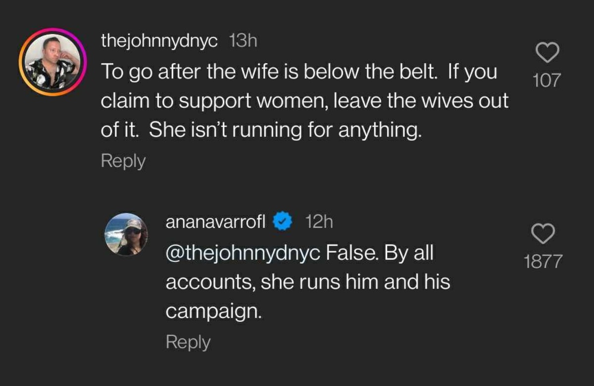 Ana Navarro claps back at user who claims Casey DeSantis 