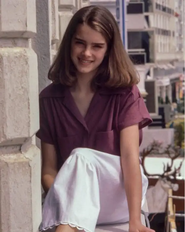 Brooke Shields in 1978 (@brookeshields/Instagram)